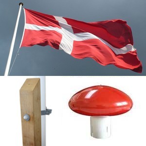 Køb flagstænger online hos OM Flag Køb flagstænger online