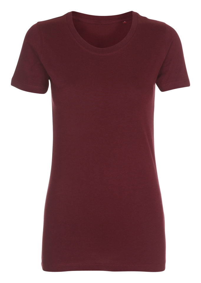 Lady Fashion Tshirt burgundy