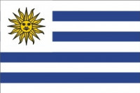 Uruguay flag 90 x 150 cm