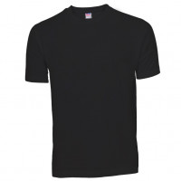 Basis Cotton t-shirt sort (black)