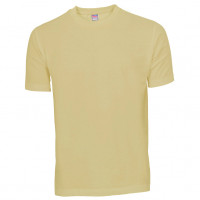 Basis Cotton t-shirt sandfarvet (sand)