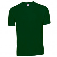 Basis Cotton t-shirt flaskegrøn (bottle green)