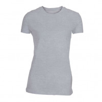 Lady Fitted T-shirt Oxford grå ( Oxford grey)