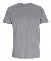 Mens Fitted T-shirt Oxford grå ( Oxford grey)