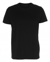 Mens Fitted T-shirt sort (black)