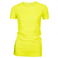 Lady Fashion T-shirt Lys gul (light yellow)