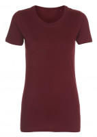 Lady Fashion T-shirt burgundy