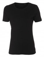 Lady Cotton T-shirt sort (black)