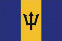 Barbados flag 90 x 150 cm