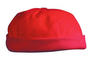 6 Panel Chef Cap rød 6 Panel Chef Cap rød