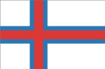 Færøerne flag 90 x 150 cm