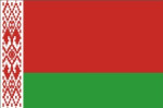Hviderusland flag 90 x 150 cm