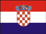 Kroatien flag 90 x 150 cm