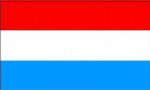 Luxembourg flag 90 x 150 cm
