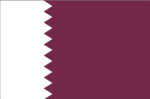 Qatar flag 90 x 150 cm