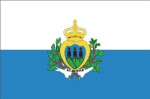 San Marino flag 90 x 150 cm