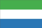 Sierre Leone flag 90 x 150 cm