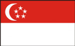 Singapore flag 90 x 150 cm