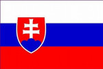 Slovakiet flag 90x150 cm.