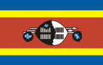 Swaziland flag 90 x 150 cm