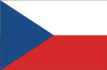 Tjekkiet flag 90 x 150 cm