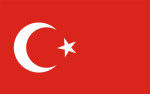 Tyrkiet flag 90 x 150 cm
