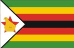 Zimbabwe flag 90 x 150 cm