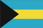 Bahamas flag 90 x 150 cm