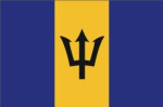 Barbados flag 90 x 150 cm
