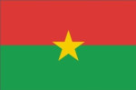 Burkina Faso flag 90 x 150 cm