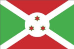 Burundi flag 90 x 150 cm