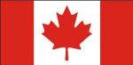 Canada flag 90 x 150 cm