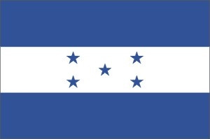 Honduras flag 90 x 150 cm