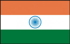 Indien flag 90 x 150 cm