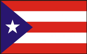 Puerto Rico flag 90 x 150 cm