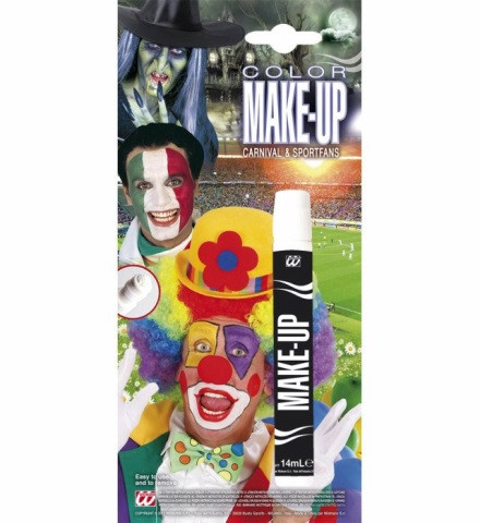 Ansigts Maling Rød og Hvid 1 sæt.