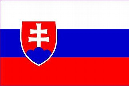 Slovakiet flag 90x150 cm.