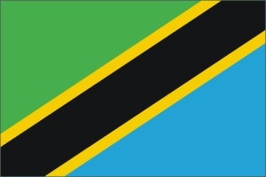Tanzania flag 90 x 150 cm Tanzania flag 90 x 150 cm