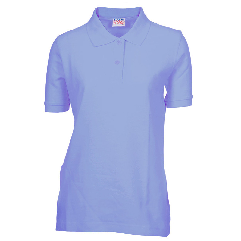 Lady Polo T-shirt Lys blå (Light Blue) Lady Polo T-shirt Lys blå (Light Blue)