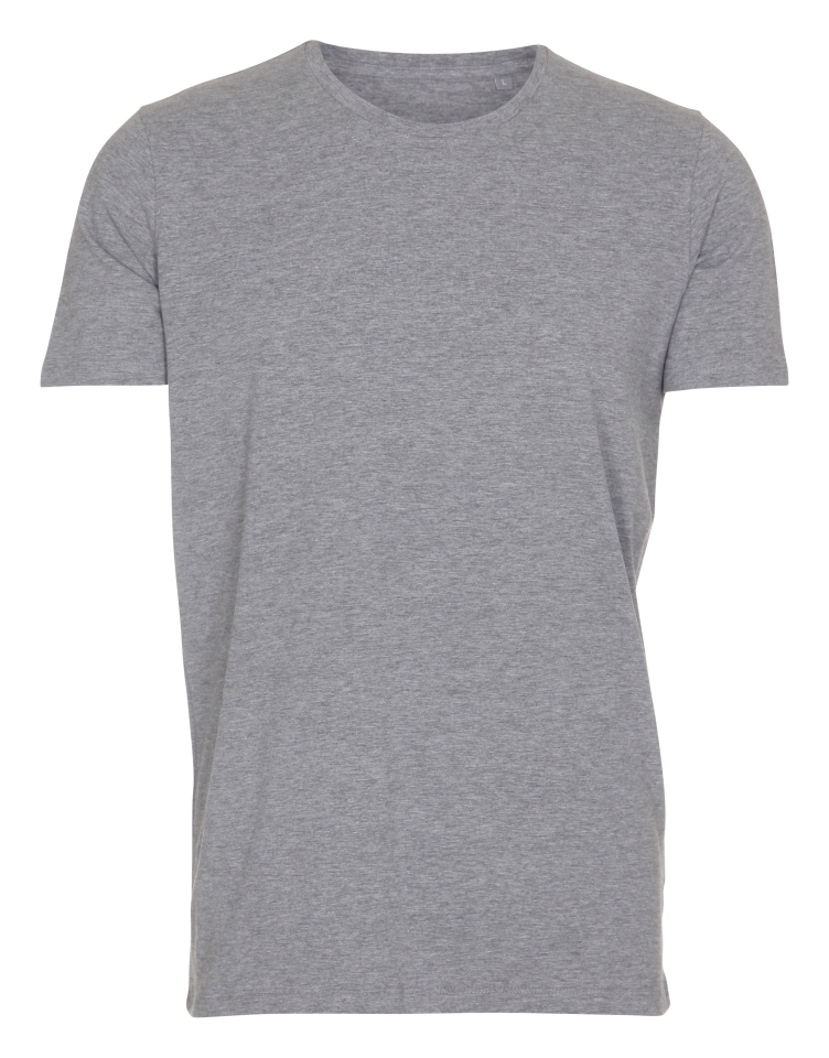 Mens Stretch Tshirt Oxford grå ( Oxford grey)