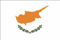 Cypern flag 90 x 150 cm