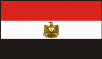 Egypten flag 90 x 150 cm