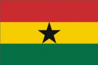 Ghana flag 90 x 150 cm