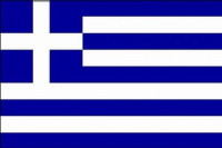 Grækenland flag 90 x 150 cm