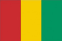 Guinea flag 90 x 150 cm