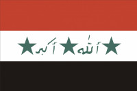 Irak flag 90 x 150 cm