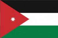 Jordan flag 90 x 150 cm
