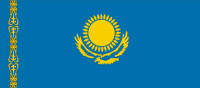 Kazakhstan flag 90 x 150 cm
