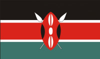 Kenya flag 90 x 150 cm