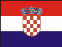 Kroatien flag 90 x 150 cm